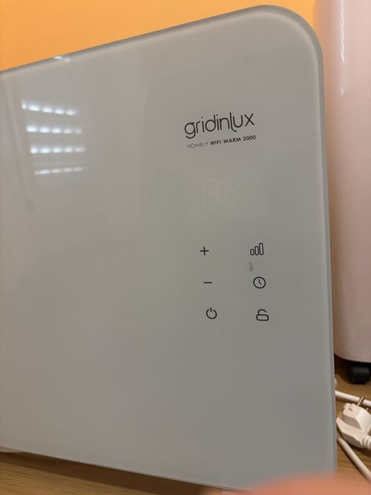 Aquecimento de vidro com Wi-fi Gridinlux