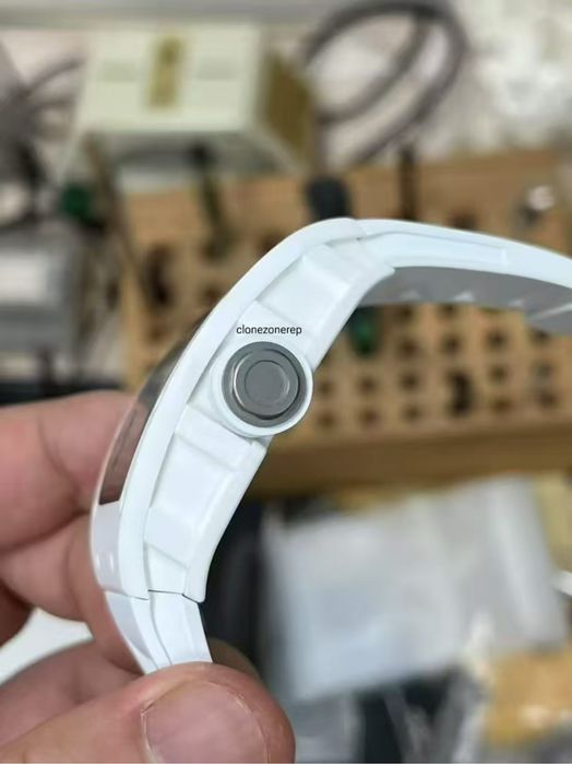 Richard Mille 055 “Bubba Watson”  White Edition 1:1! Найкраща ціна!