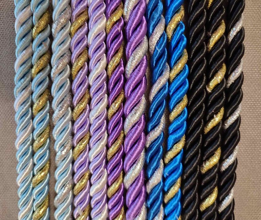 Шнур-канат  декоративний від 10 до 15 мм