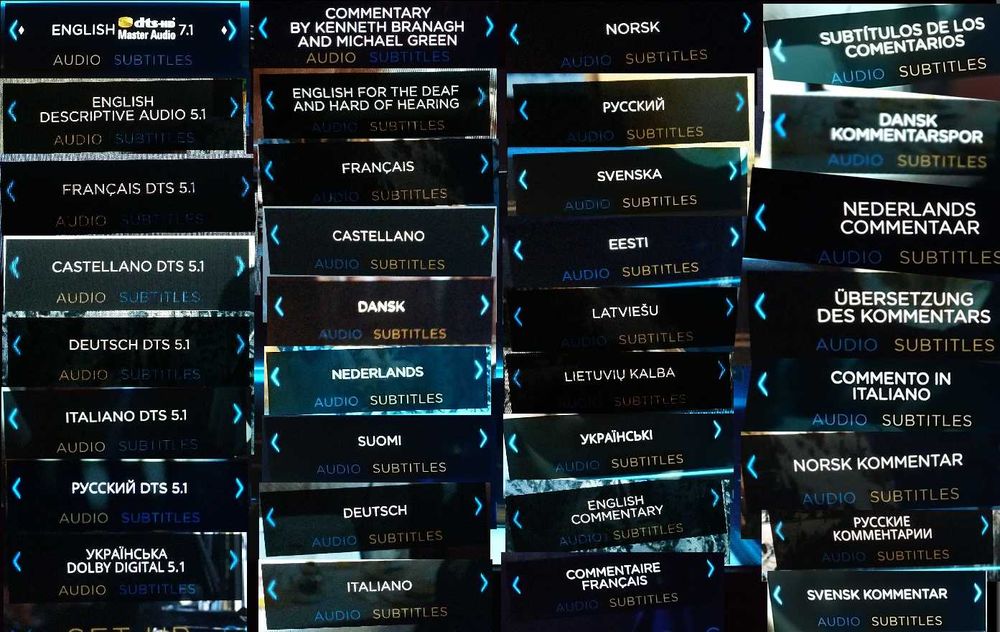 Blu-ray film: "Murder On The Orient Express"