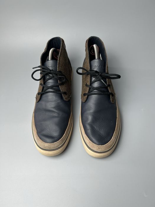 Високі кеди Lacoste розмір:46-30 см устілка шкіряні стан гарний