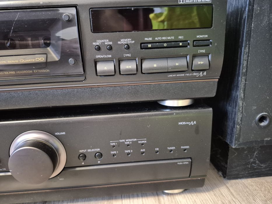 TECHNICS: Wzmacniacz SU-A800, DECK RS-BX747, ALTUS 140