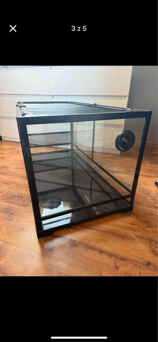 Terarium z otwierana szyba piekne