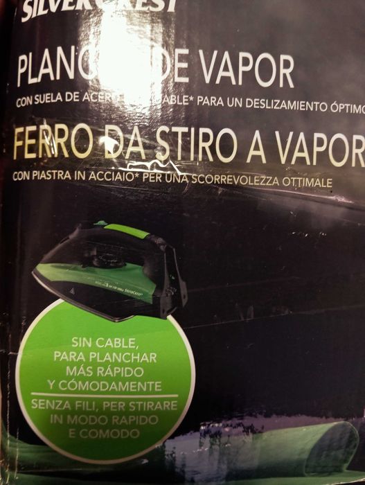 Ferro de engomar a vapor