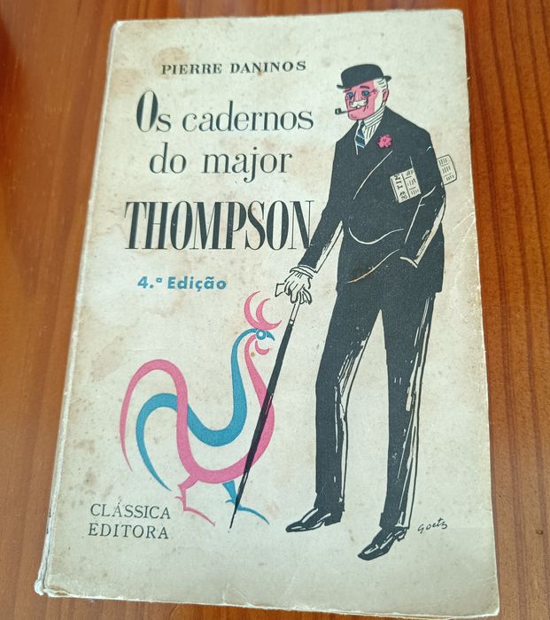 Livro Os cadernos do Major Thompsonn