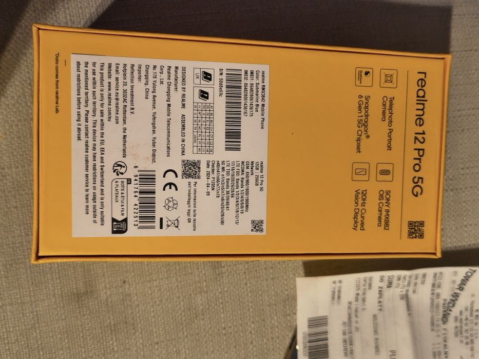 Realmy 12 pro  jak nowy