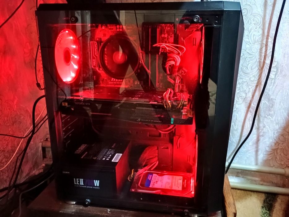 Ігровий ПК Ryzen 5500 GTX 1080 16gb RAM 240 M2 SSD 1000 HDD