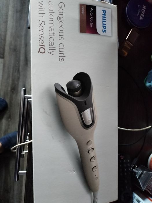 Щипцы для завивки волос Philips 8000 Series SenseIQ (модель BHB887/00)