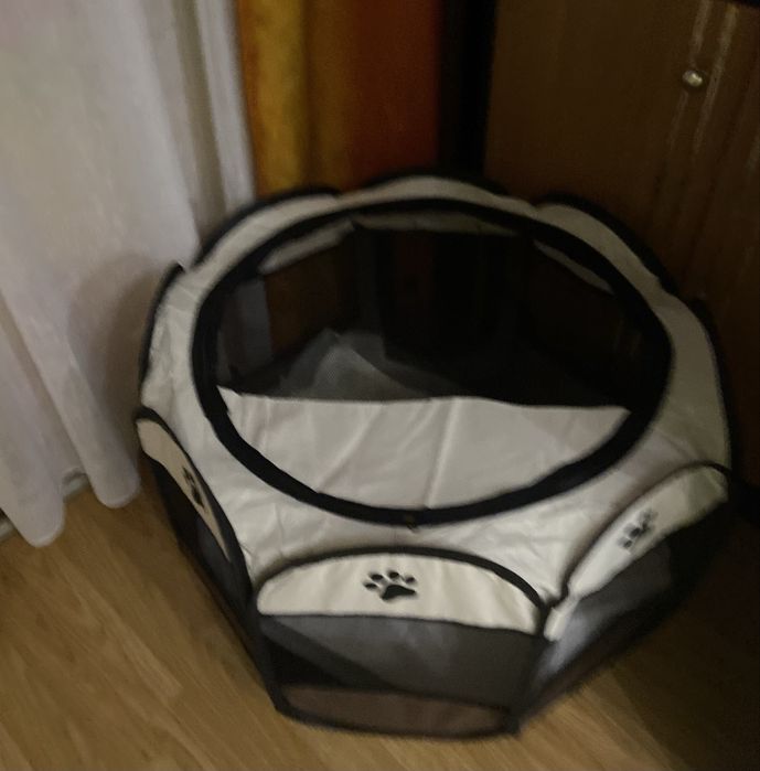 Шикарний манеж, лежанка, вольєр для домашніх улюбленців