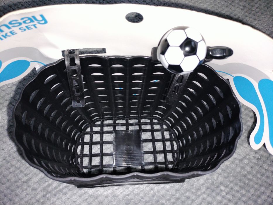 Koszyk do roweru dzwonek piłka piłkarski