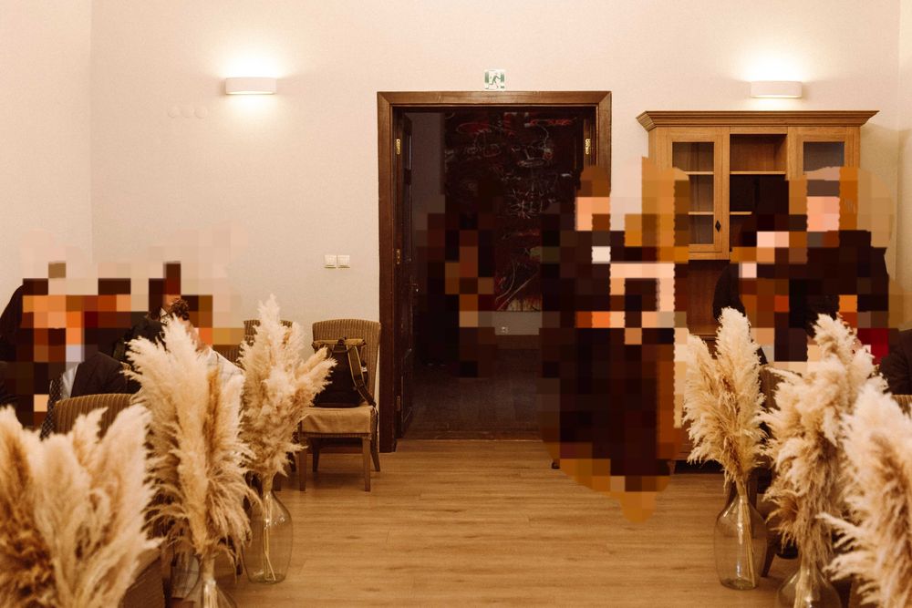 Słoje wazony duże wysokie na kompozycje bukiet wesele boho