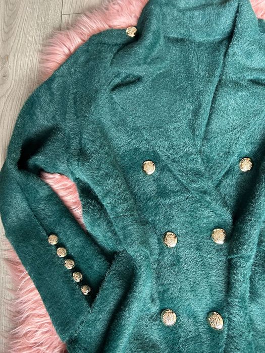 Alpaka dwurzędowa generał złote guziki rozmiar uni