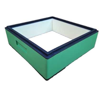 Półkorpus wielkopolski ( nadstawka 1/2 ) Styrodur 700 - 3,5cm malowany