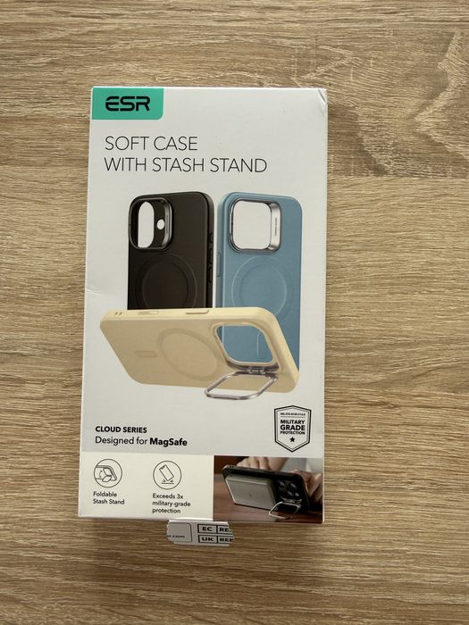 ESR Silicone Case/ Etui iPhone 16 Plus - Light Tan (beżowy) z MagSafe