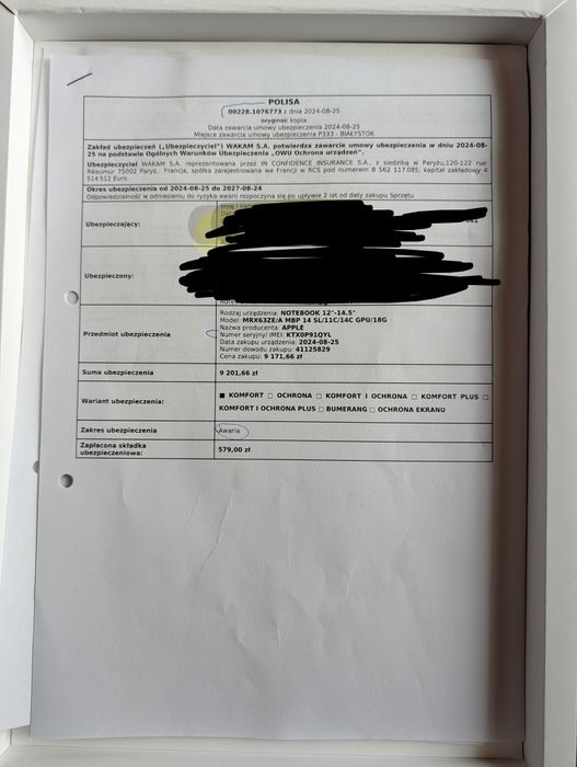 Macbook Pro M3 PRO 18/512