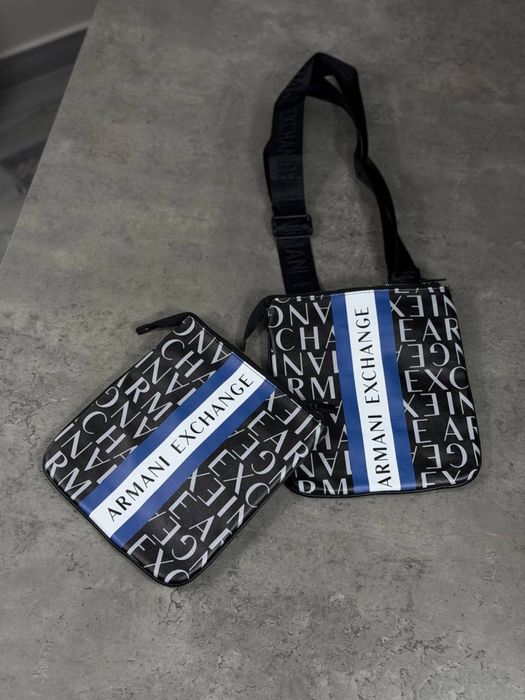 Месенджер-сумка Armani Exchange Monogram New Model (EA7,AX)