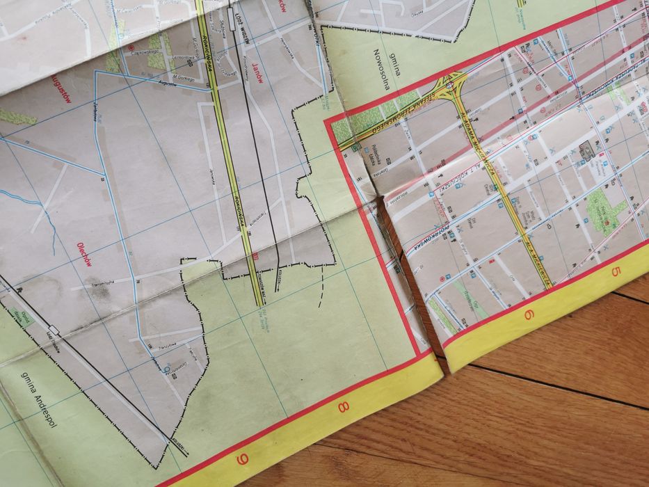 Plan miasta Łodzi 1983