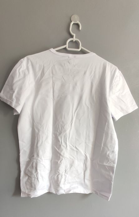 Bluzka damska biała motyw wilk kolorowy Wolf XL