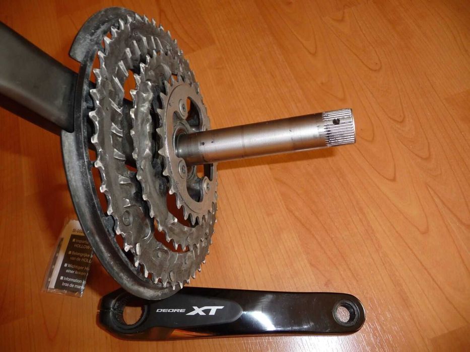 Шатуны Shimano FC-T8000 Deore XT 3x10s 3 48-36-26T 175 мм как