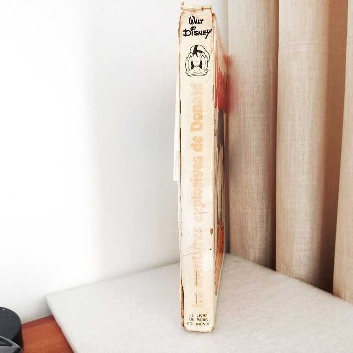 Les aventures explosives de Donald Le livre de Paris Edi-Monde 1975