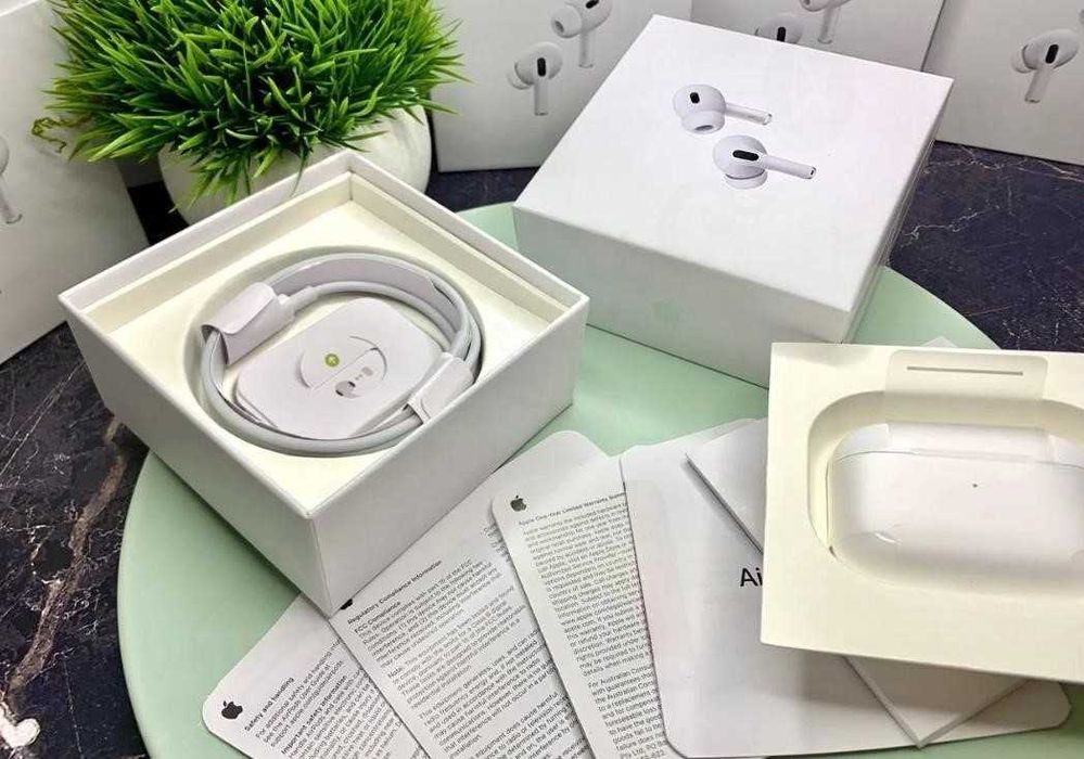 Наушники аірподс pro 2 LUX качество 1в1 с+ чехол в подарок