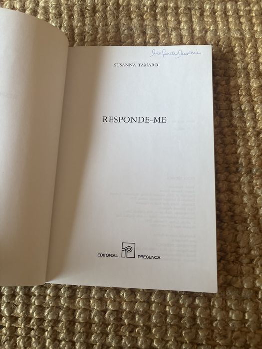 “Responde-me” de Susanna Tamaro