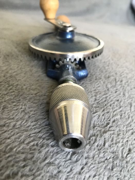 Stanley No 805 wiertarka ręczna made in England oryginał po renowacji