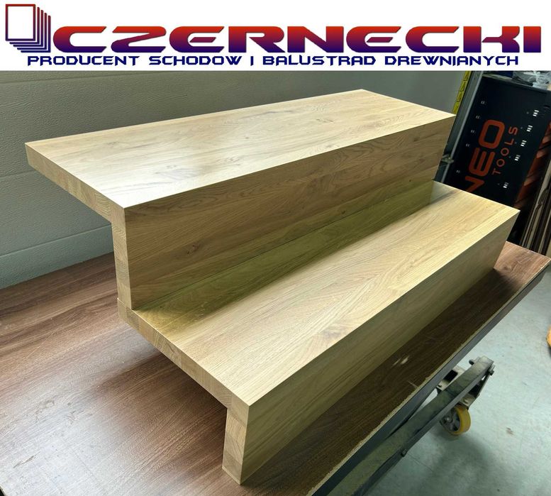 Stopnie dębowe i jesionowe – dywanowe, na wymiar, kolor, Polska