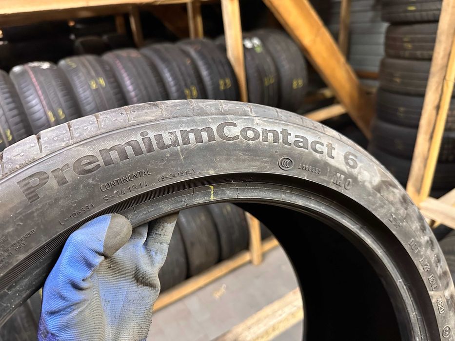 Шини літо 245/40R18 Continental PremiumContact6  2шт 6.5+мм 21/22 рік