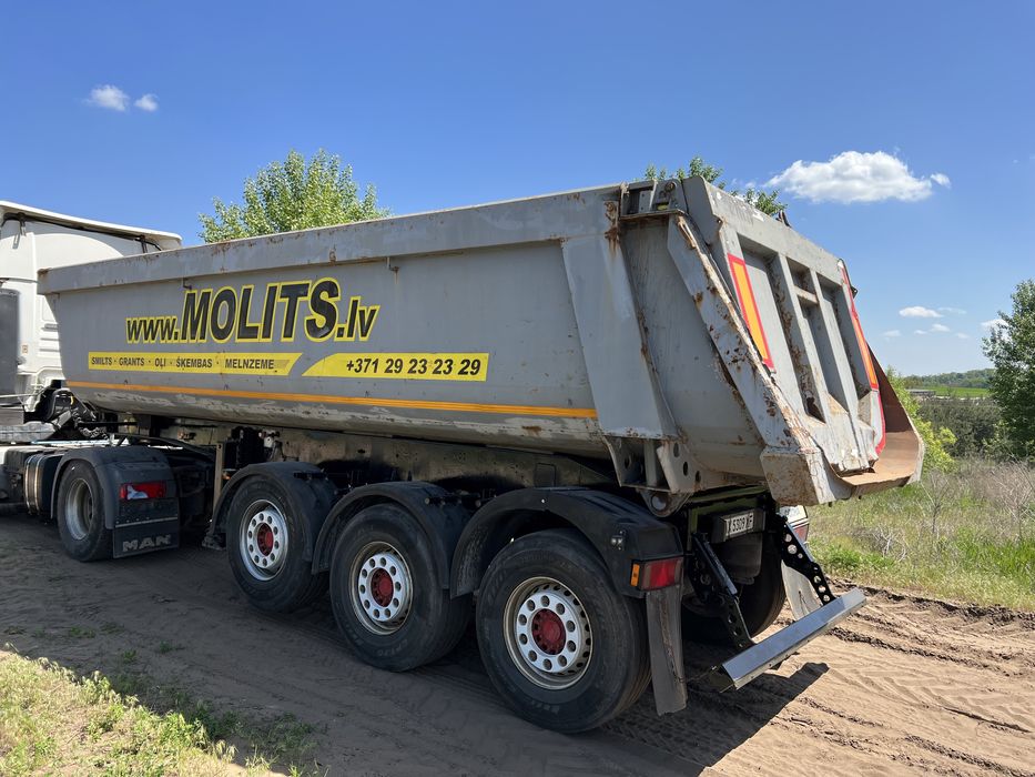 Напівпричіп самоскид schmitz saf