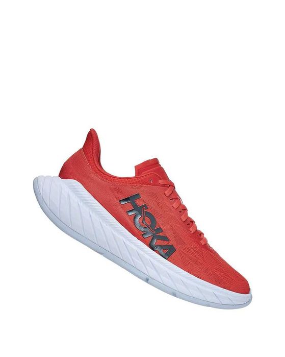 Кросівки Hoka One One Carbon X2 Fiesta/White