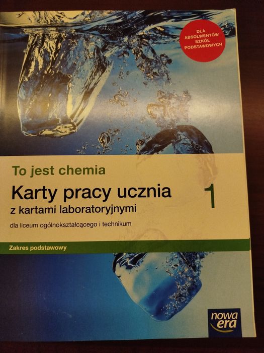 To jest chemia 1 karty pracy