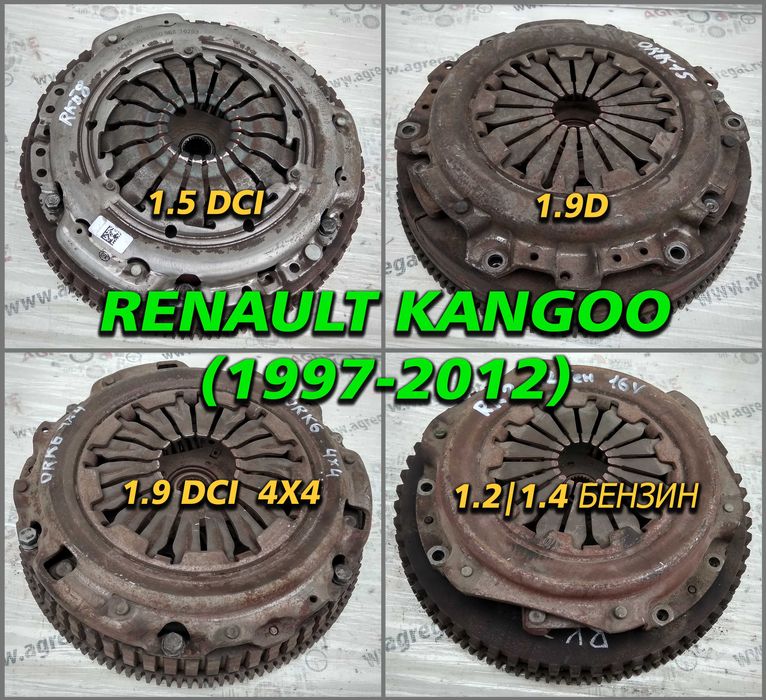 Комплект Щеплення Сцепление Корзина Маховик Диск Kangoo Рено Кенго