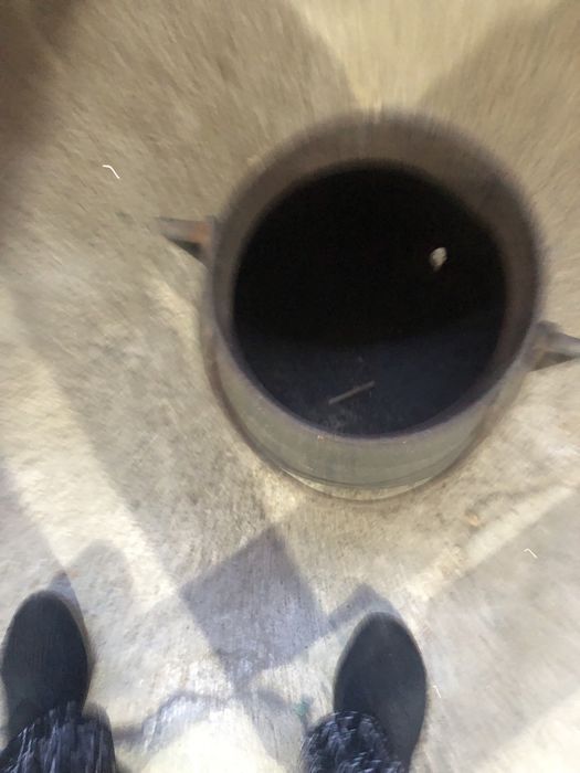 Panela de ferro usada