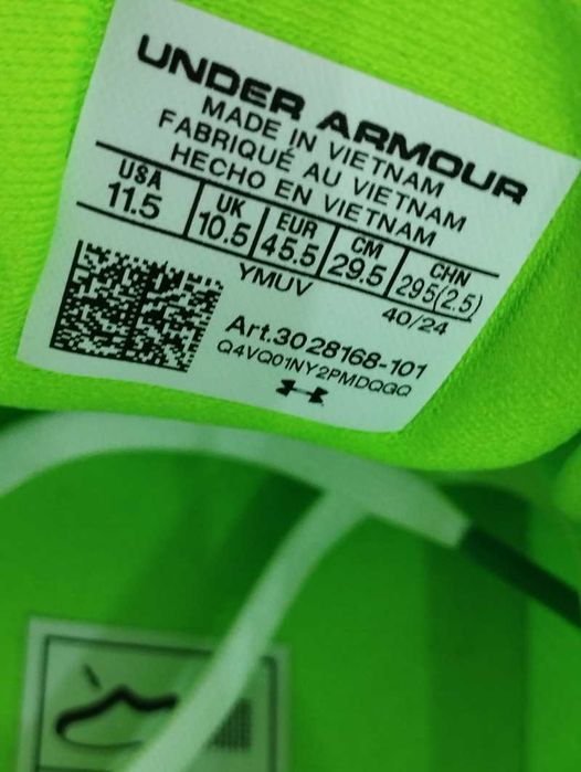 Buty Under Armour UA Infinite Pro 2 rozmiar 45,5