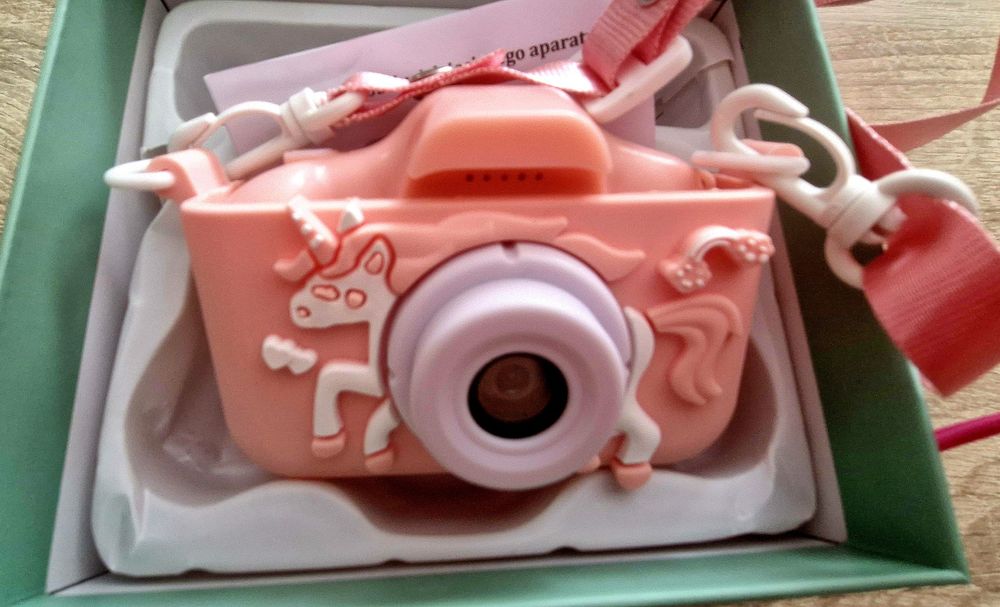 Aparat cyfrowy dla dzieci jednorożec