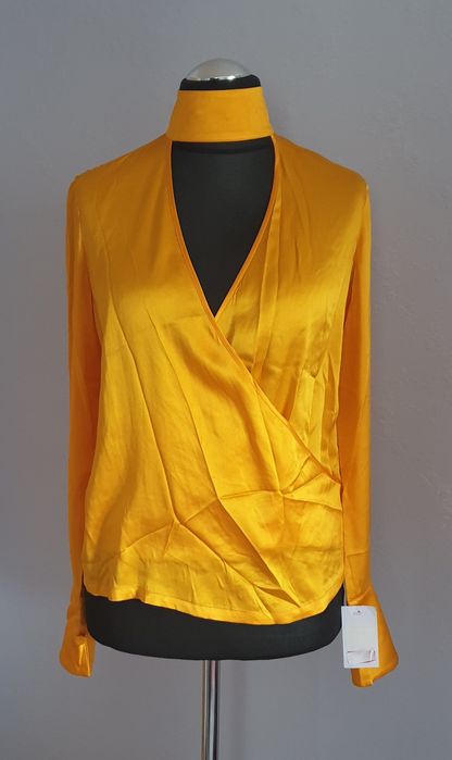 Ekskluzywna bluzka jedwabna 38 40