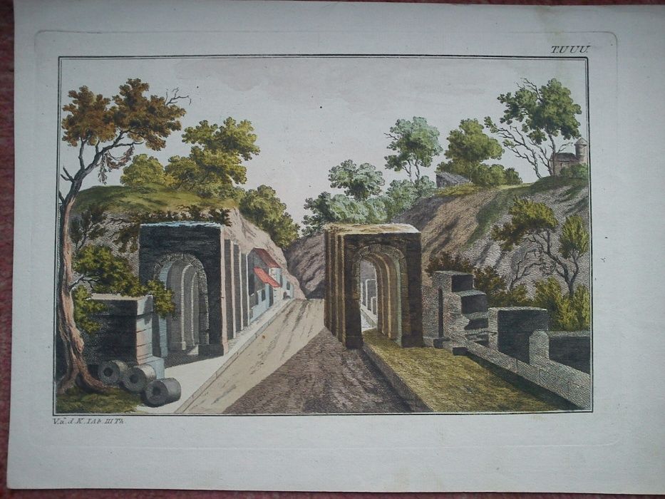 Miedzioryt z początku XIX w.