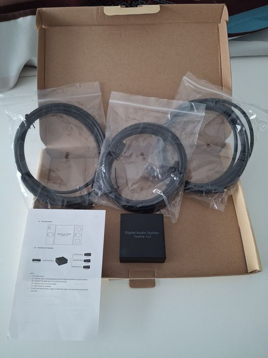 Switch para 3 saídas Digital Óptica