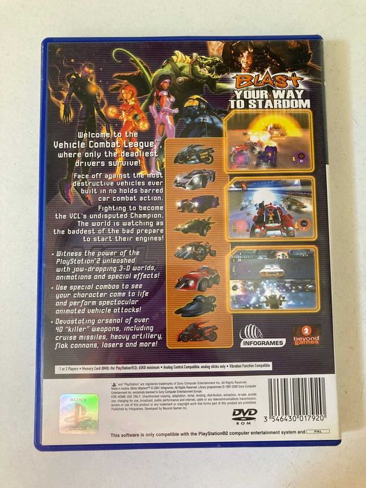 PS2 - Motor Mayhem