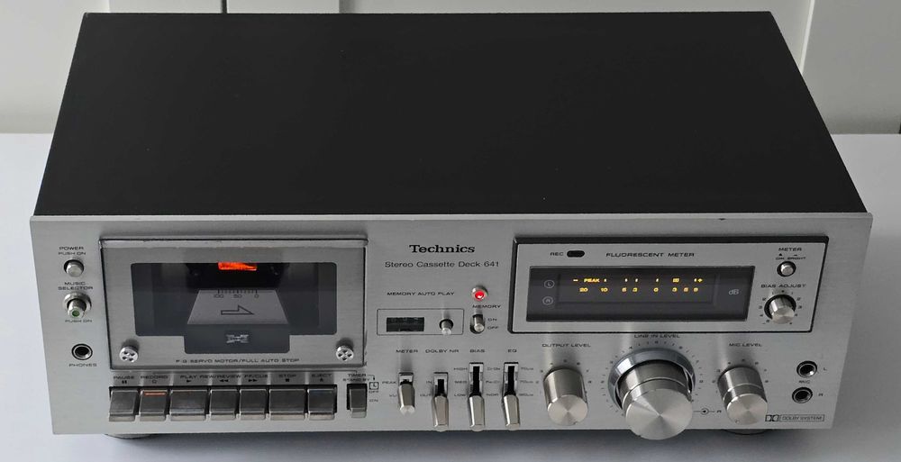 Magnetofon kasetowy Deck Technics Stereo Cassette Deck RS-641