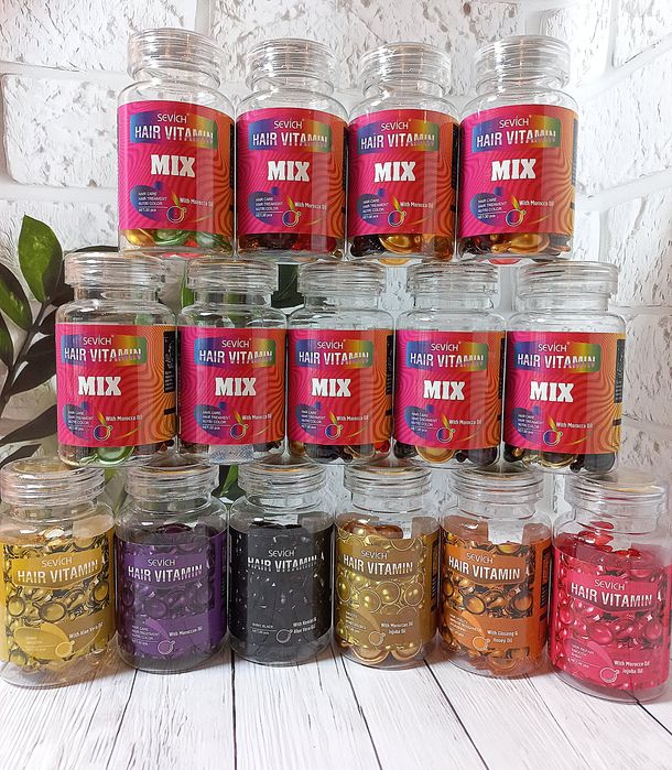 ОПТ. Капсули для волосся мікс Sevich оригінал! В наявності