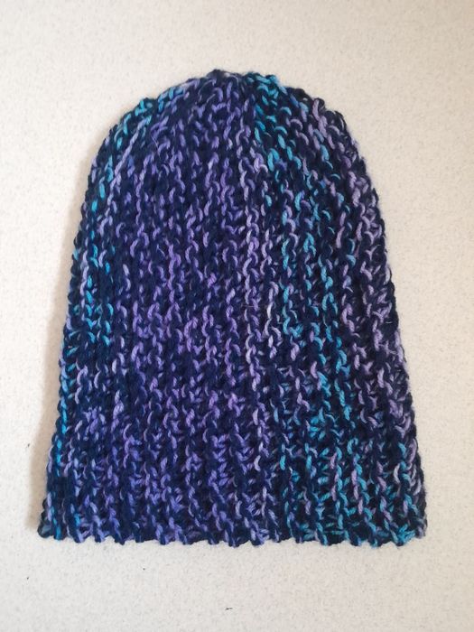 Czapka beanie granatowa