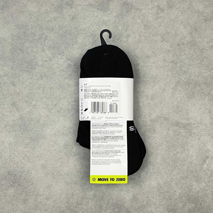 Набір шкарпеток NIKE Everyday Essential (EU 34-38) (3 Пари) Оригінал Чорні Жіночі Спортивні Нові