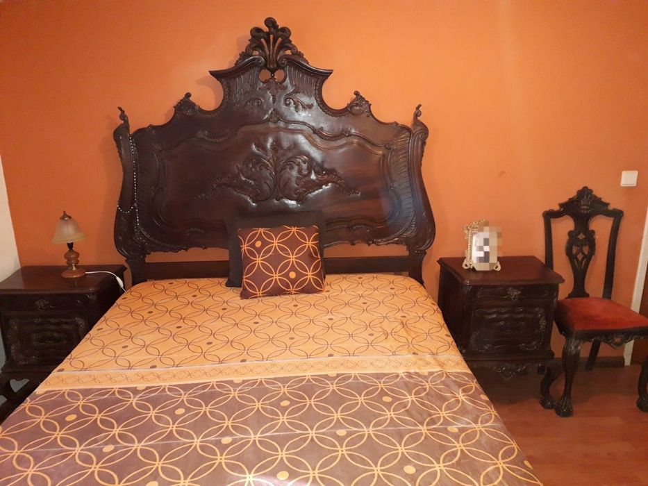 Mobília quarto casal completa estilo D. João V