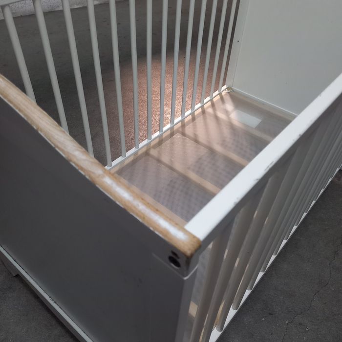 Cama de bebé 
Berço, branco, 60x120 cm