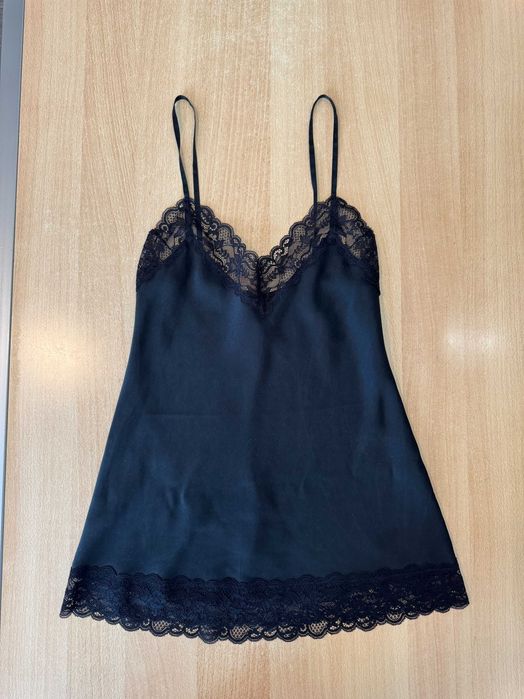 Шовкова майка з мереживом INTIMISSIMI
