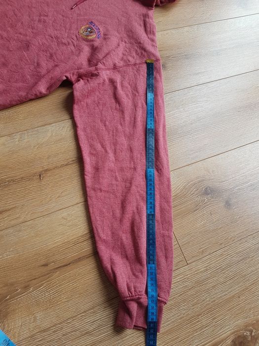S 36 BDG Urban outfitters bluza damska kangurka z kapturem red