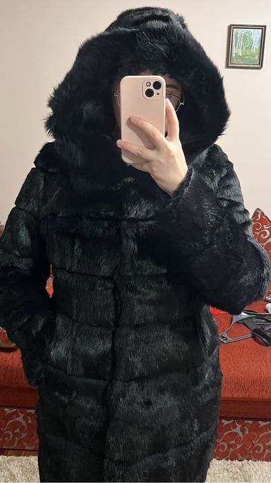 Шубка з хутра кролика
