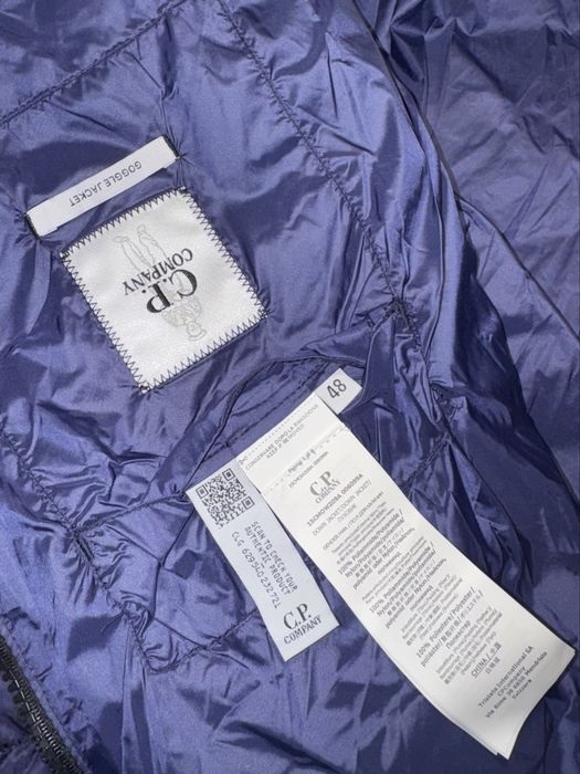 C.P Company Navy D.D Shell Puffer